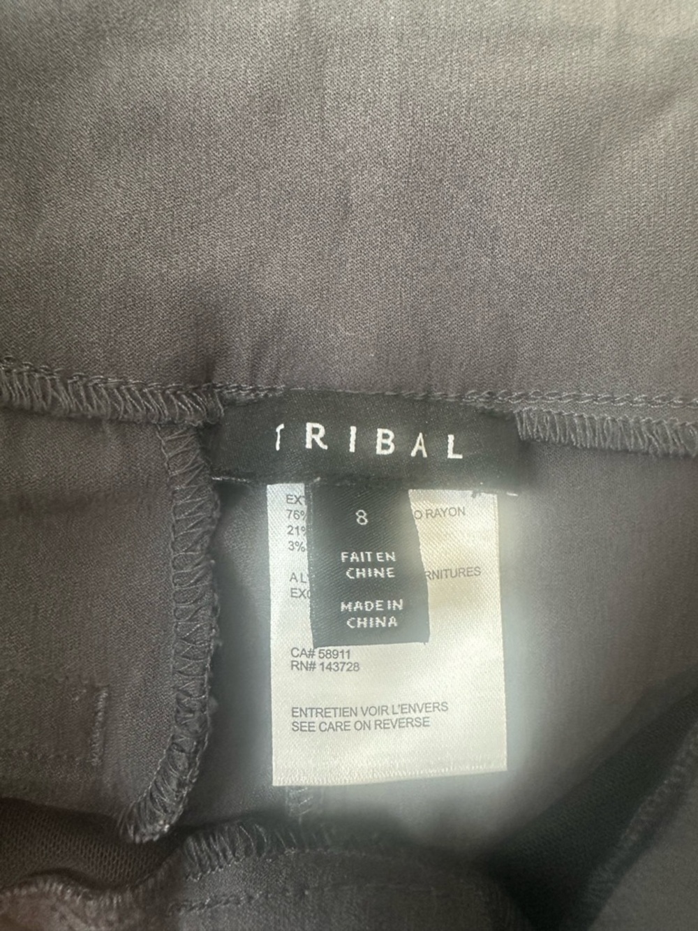 Tribal Black Women's Trousers - Picture 3 of 5